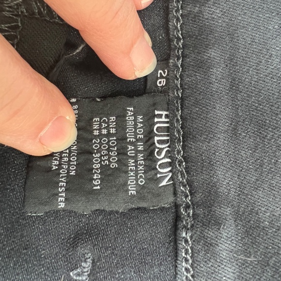 Hudson super skinny Black Jeans - Picture 5 of 5